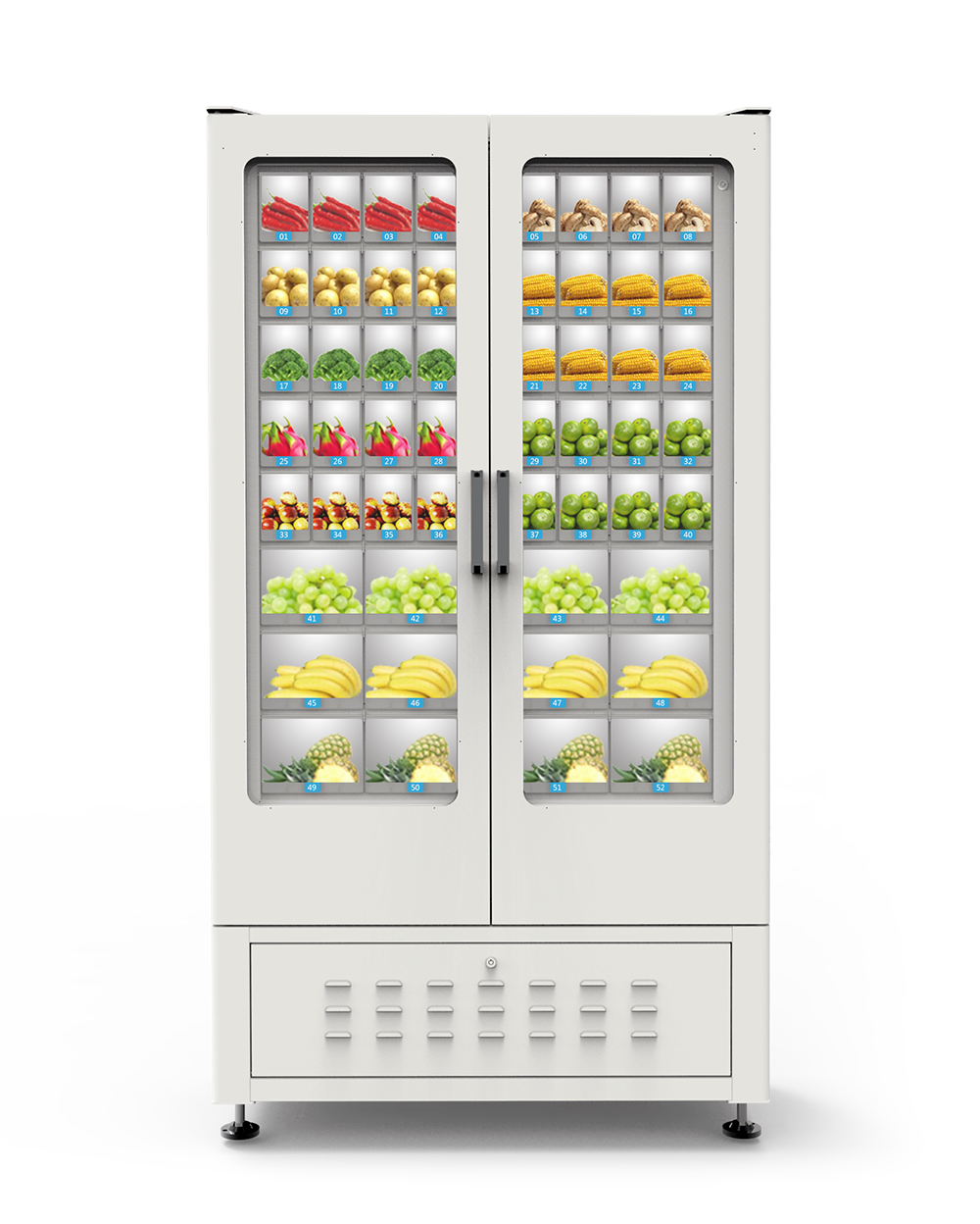 STA-7252 智能制冷格子柜 生鮮柜